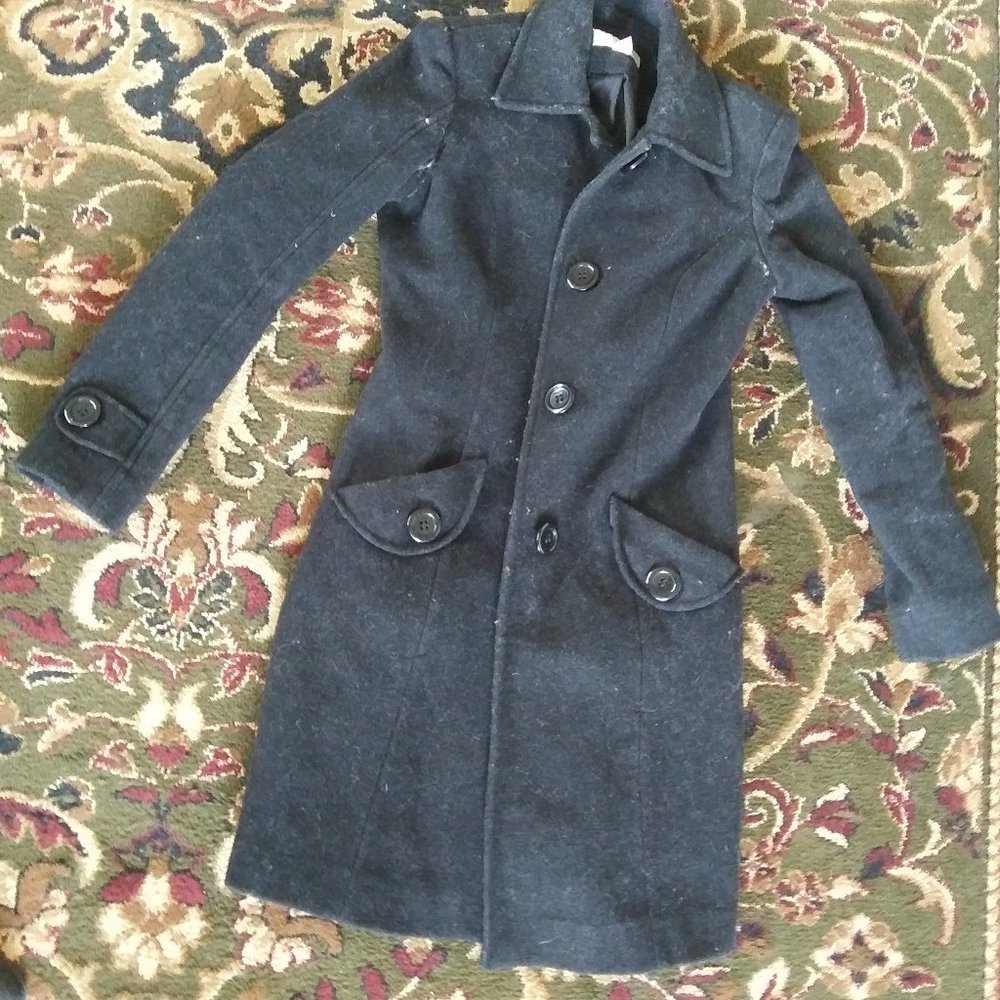 JLo wool walker coat xs